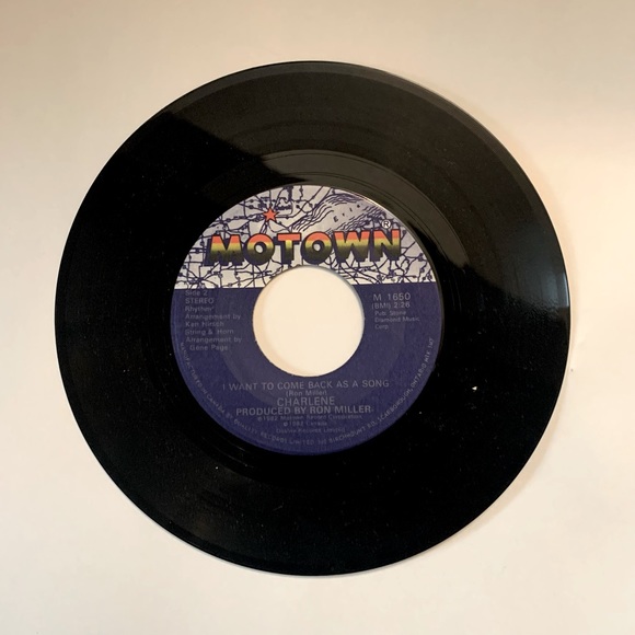 MOTOWN - I WANT TO COME BACK AS A SONG / USED TO BE - Picture 1 of 2
